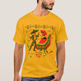 Camiseta Cinco colorwave ouro