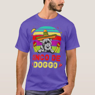 Camiseta Cinco De Doggo Hilarious Pit Bull Dog For Cinco De
