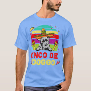 Camiseta Cinco de Doggo Hilarious Pit Bull Dog para Cinco