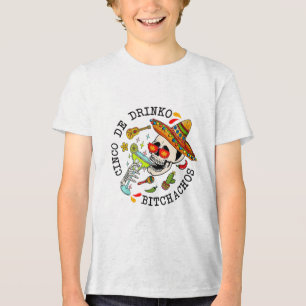 Camiseta Cinco De Drinko Achos Funny Cinco De Mayo Mexicano