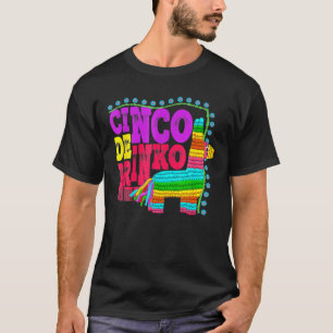 Camiseta Cinco De Drinko Bebendo Engraçado Cinco De Mães Me