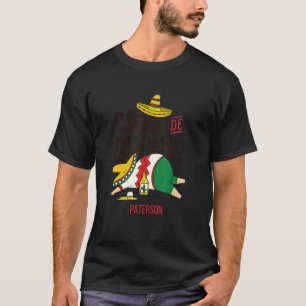 Camiseta Cinco De Drinko Fiesta Sobre Cinco De Mayo Em Pate