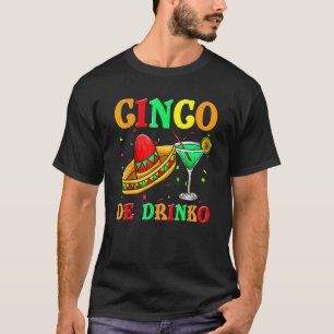Camiseta Cinco De Drinko Fiesta Women Sombrero Tequila