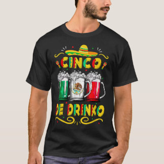 Camiseta Cinco de Drinko Mulheres Bartender De Mayo Tequila