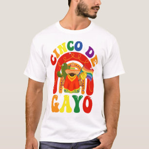 Camiseta Cinco de Gayo Engraçados Cinco de Mayo Orgulho LGB