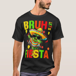 Camiseta Cinco de maio cacto mexicano engraçado vamos feste