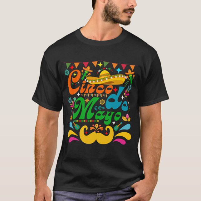 Camiseta Cinco De Mayo (Frente)