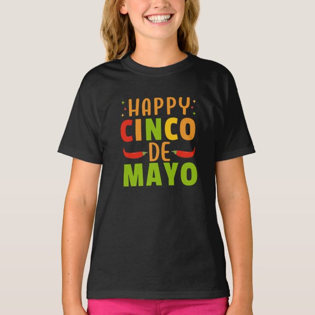Camiseta Cinco De Mayo (Frente)