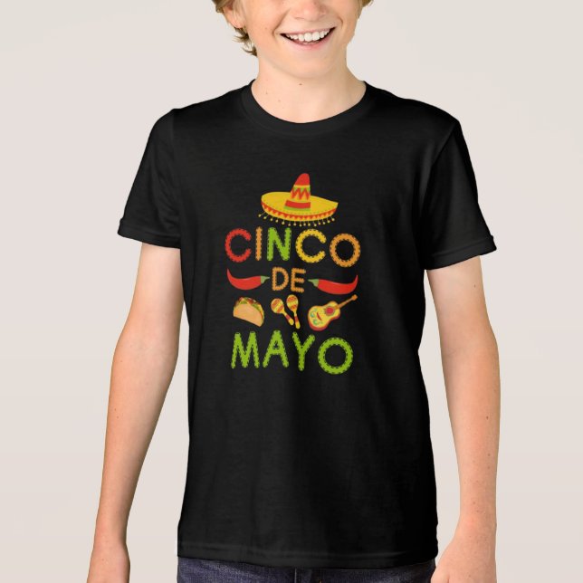 Camiseta Cinco de Mayo (Frente)