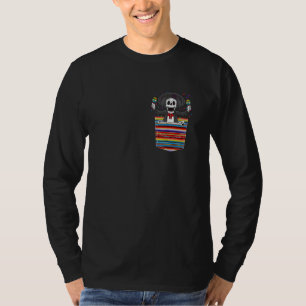 Camiseta Cinco De Mayo 2021 Calaca Blanket Pocket Serape Me