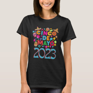 Camiseta Cinco de Mayo 2023 festa divertida Fiesta 1