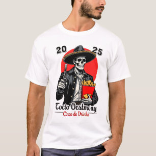 Camiseta Cinco de Mayo 2025 Orgulho: Visto Viva México!