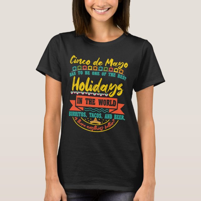Camiseta cinco de mayo - 5 de mayo (Frente)