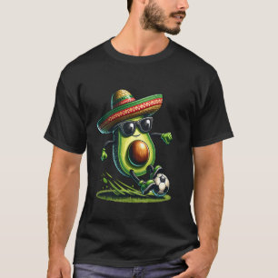 Camiseta Cinco De Mayo Abacate Amantes Do Futebol Mexicano