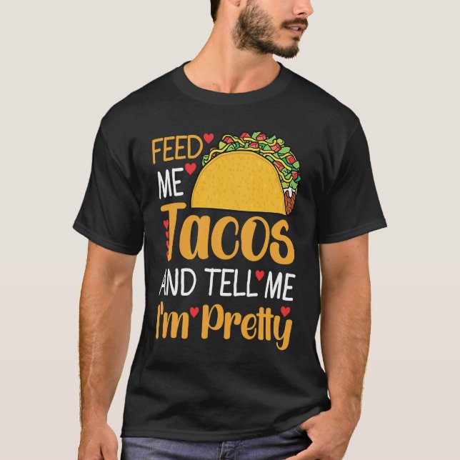 Camiseta Cinco De Mayo, Buritos , Mexico Tacos and Avocado  (Frente)