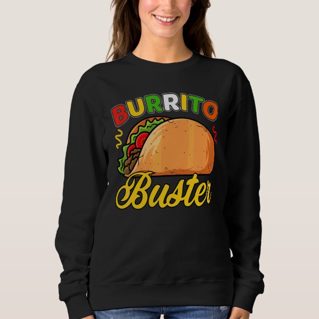 Camiseta Cinco De Mayo Burrito Buster Mexicano (Frente)