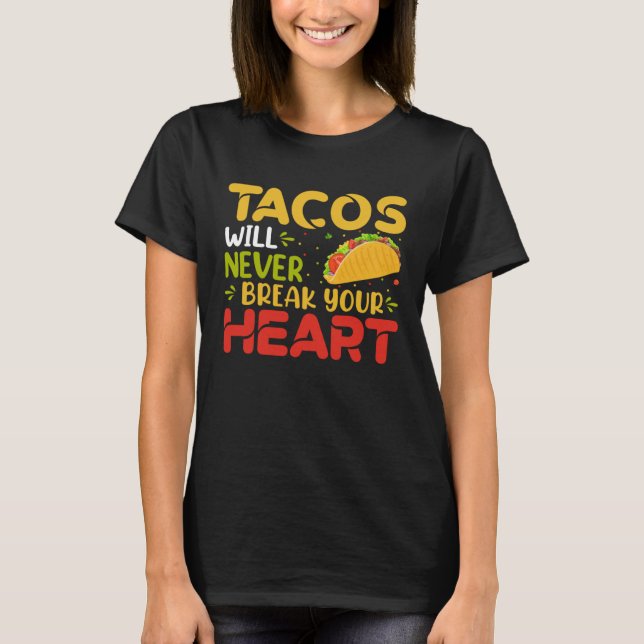 Camiseta Cinco De Mayo Burritos  Mexico Tacos and Avocado   (Frente)