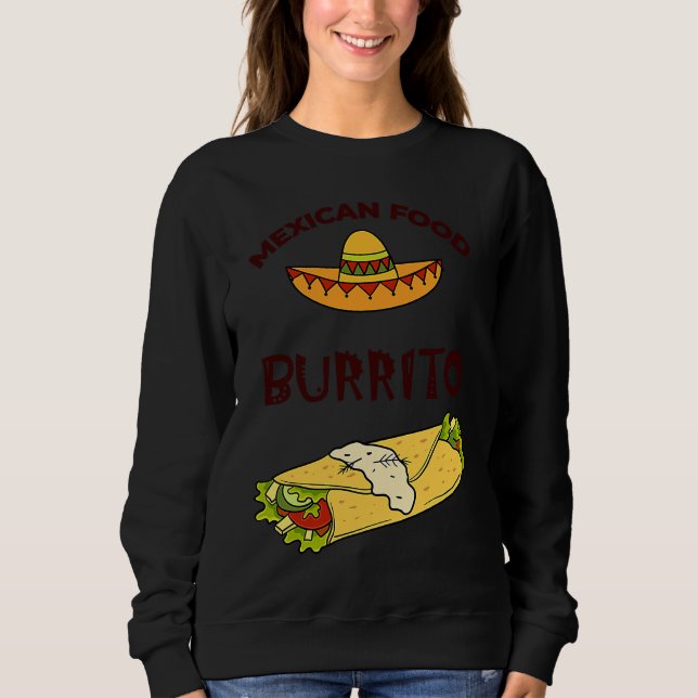 Camiseta Cinco De Mayo Burritos  Mexico Tacos and Avocado   (Frente)