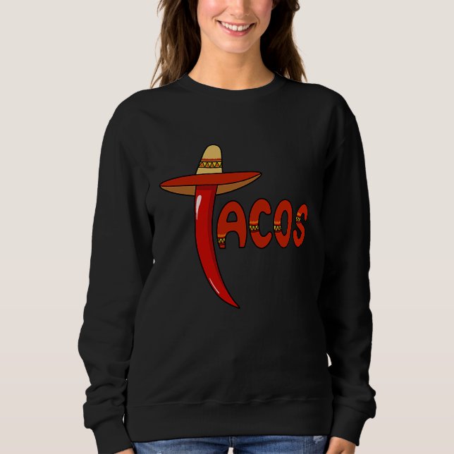 Camiseta Cinco De Mayo Burritos  Mexico Tacos and Avocado   (Frente)