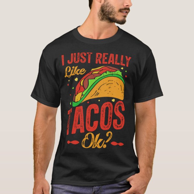 Camiseta Cinco De Mayo Burritos Mexico Tacos and Avocado 55 (Frente)