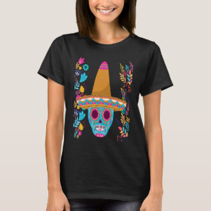 Camiseta Cinco de Mayo Burritos México Tacos e Avocado