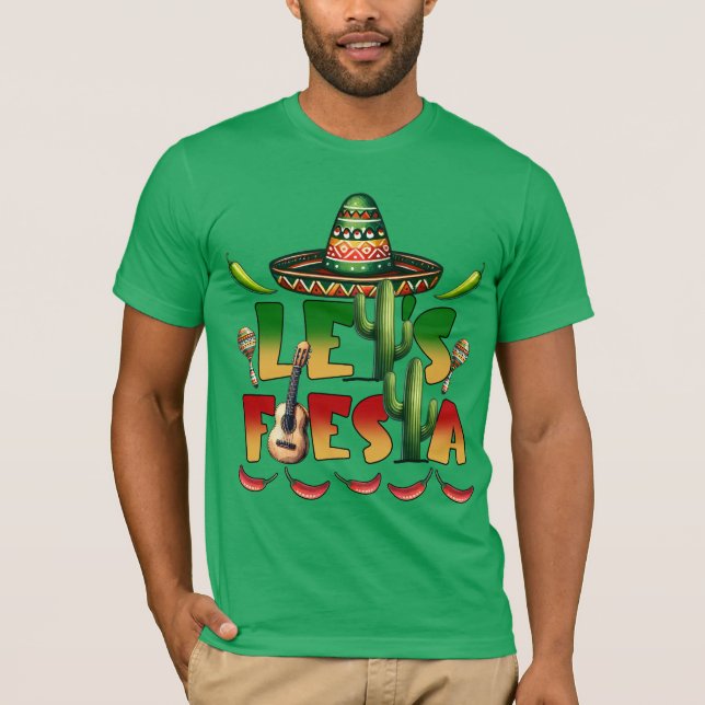 Camiseta-Cinco De Mayo Camiseta (Frente)