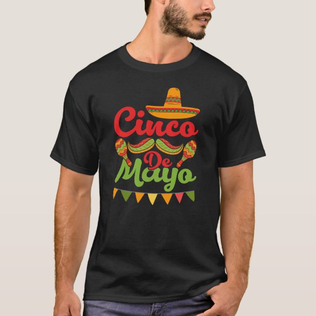 Camiseta Cinco de Mayo Celeron (Frente)