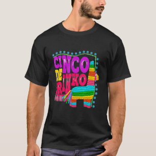 Camiseta Cinco de Mayo Correspondendo ao tema mexicano