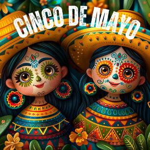 Camiseta Cinco de Mayo da Celebração Anual