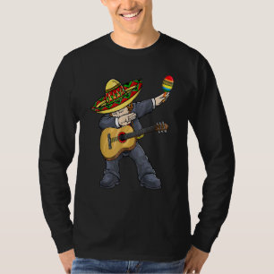 Camiseta Cinco De Mayo Dabbing Mariachi Mexicano