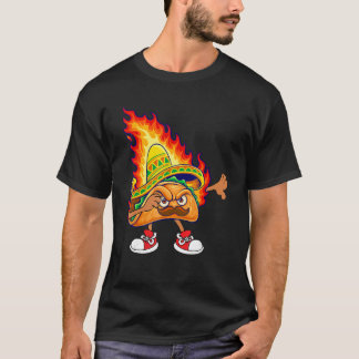Camiseta Cinco De Mayo Dabbing Taco Happy Cinco De Mayo Wom