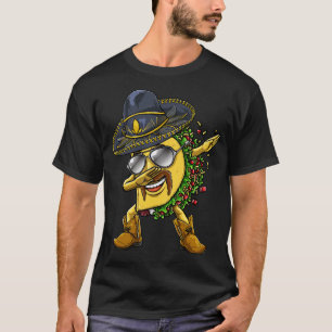Camiseta Cinco de Mayo Dabbing Taco Hombre