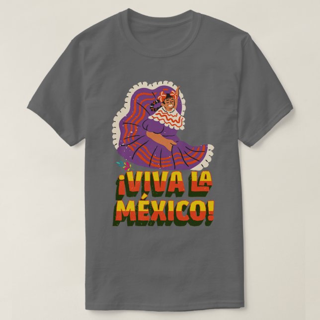 Camiseta Cinco de mayo day (Frente do Design)