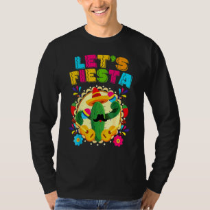 Camiseta Cinco De Mayo Deixa Fiesta Cactus Sombrero Hat