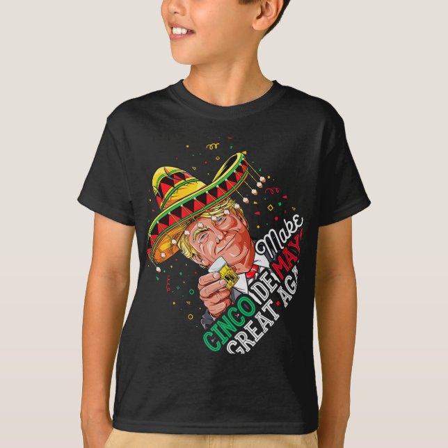 Camiseta Cinco de Mayo fazem Excelente de Cinco de Mayo nov (Frente)
