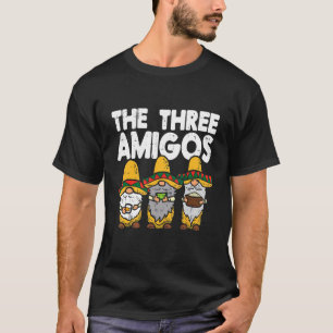Camiseta Cinco De Mayo Festa Jardim Três Amigos Mexicano G