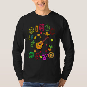 Camiseta Cinco De Mayo Festa Mexicana 5 De Maio Homens Mulh