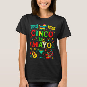 Camiseta Cinco de Mayo - festa mexicana festa celebrar
