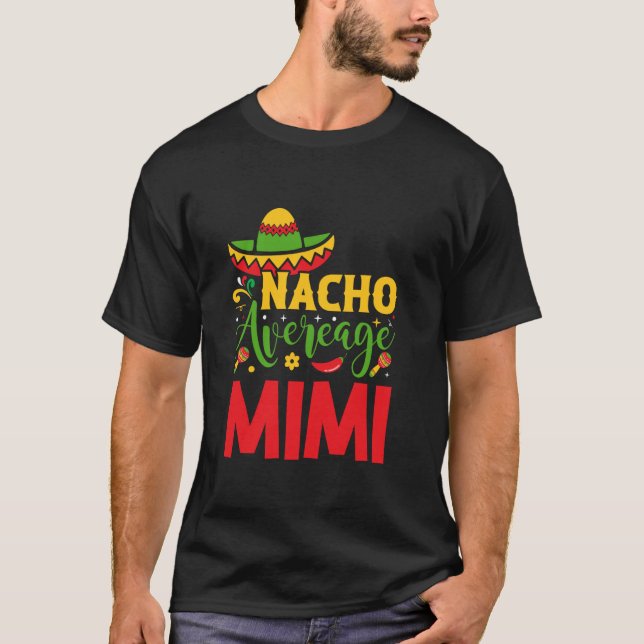 Camiseta Cinco de Mayo Festa Nacho Médio Mimi (Frente)