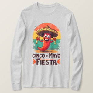 Camiseta Cinco de Mayo Fiesta - Partido Mexicano Espicante