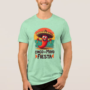 Camiseta Cinco de Mayo Fiesta - Partido Mexicano Espicante