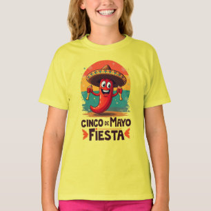 Camiseta Cinco de Mayo Fiesta - Partido Mexicano Espicante 