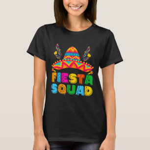 Camiseta Cinco De Mayo Fiesta Squad Partido Mexicano Cinco