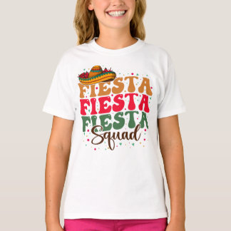 Camiseta Cinco de Mayo Fiesta Squad Party