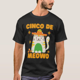 Camiseta Cinco De Mayo - Gato Bonito