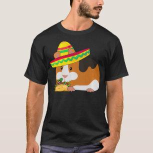 Camiseta Cinco de Mayo Guiné Pig Taco