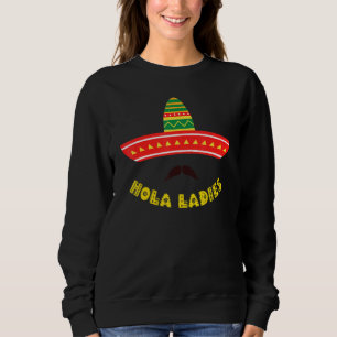 Camiseta Cinco de Mayo Hola Damas Cute Mexicano Fiesta