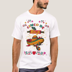 Camiseta Cinco de Mayo Ilustração, 2/2