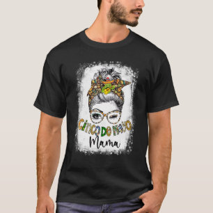 Camiseta Cinco De Mayo Mama Mensagem Óculos Brancos Bandana