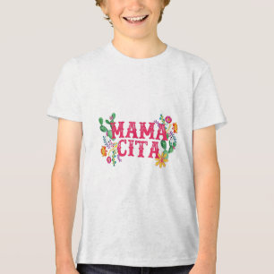 Camiseta Cinco De Mayo Mamacita Mamãe Mexicana Mãe Funn